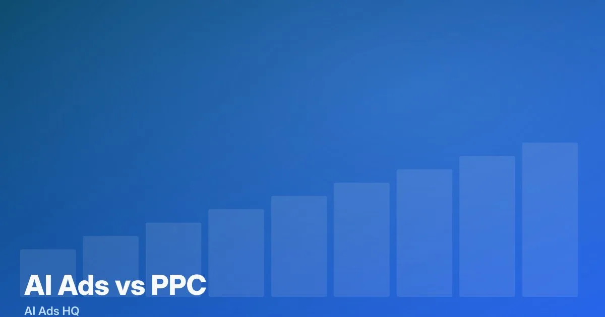 AI Ads vs. Traditional PPC: What's Actually Different